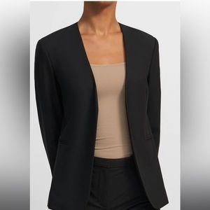 Theory lindrya black blazer jacket size 6